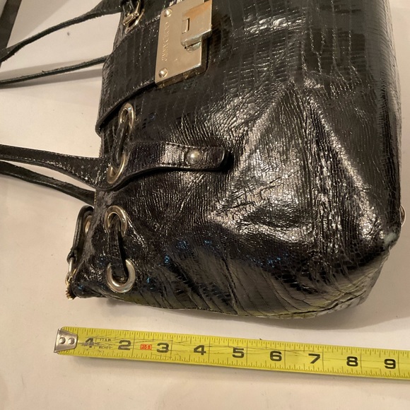 Vintage Jimmy Choo black patent purse - Picture 6 of 14